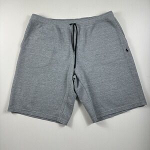 Polo Ralph Lauren Double Knit Tech Sweat Shorts Gray Mens‎ 3XLT Active Gym Train